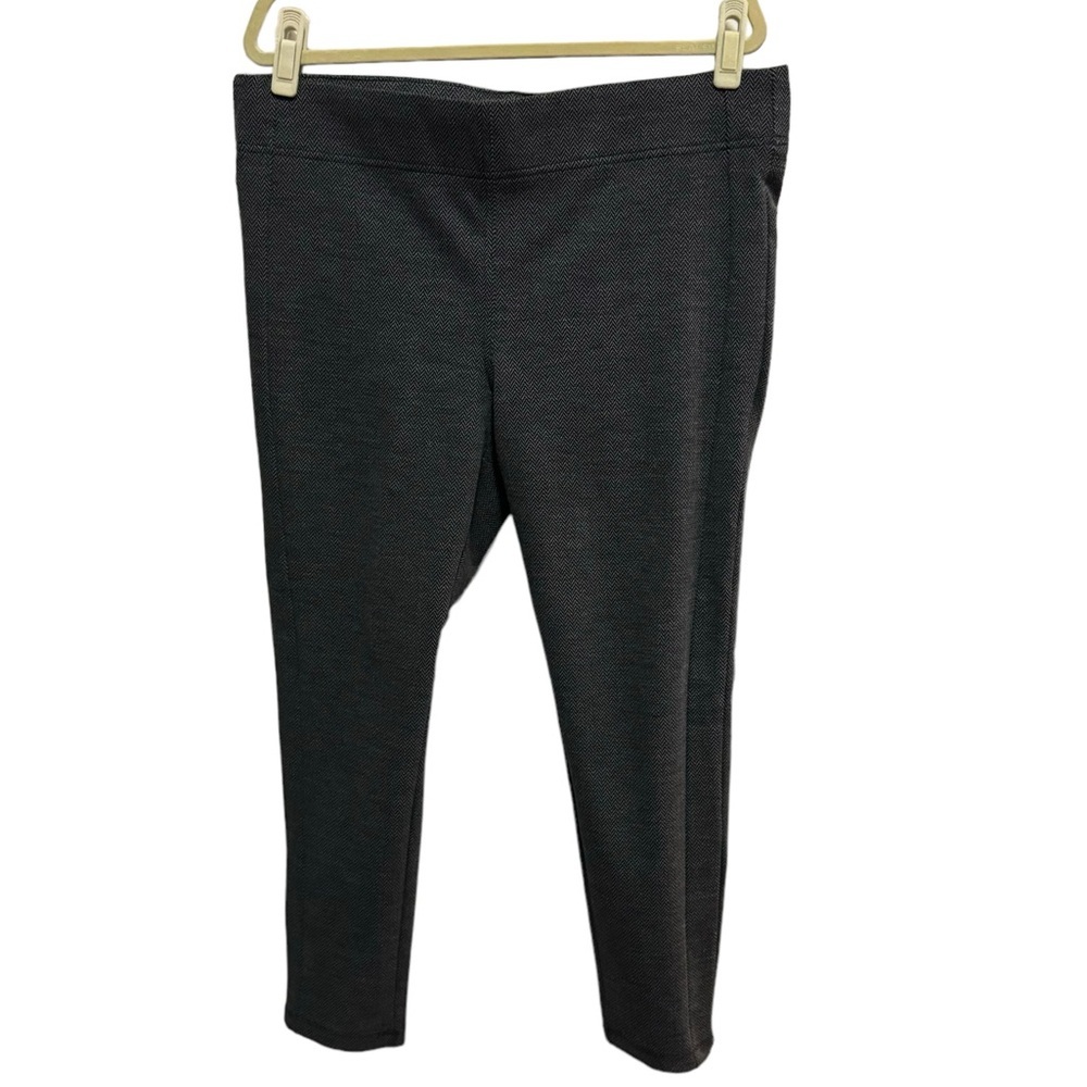 LOFT - Size XL - Textured Gray small herringbone Leggings